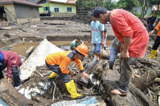 Resmi! Update BPBD Sumbar Terkait Terjangan Banjir Lahar Dingin
