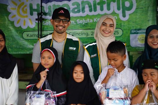 Asar Humanity x IAR Mengajar Ajak Aktris Cut Intan Nabila Mengikuti Kegiatan Humanitrip