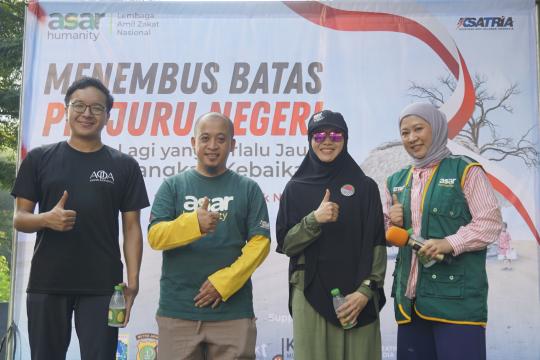 ASAR Humanity Gaungkan Program Menembus Batas Penjuru Negeri di Car Free Day Jakarta