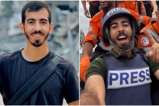 Innalillahi! Jurnalis Gaza Saleh Al Jafarawi, Syahid Ditembak 7 Kali Tubuhnya