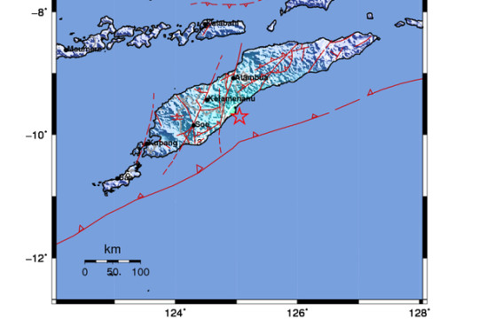 Malaka, NTT Diguncang Gempa Kuat 5,2 Magnitudo