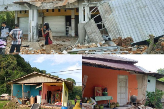 Berikut Adalah Daftar Kerusakan Akibat Guncangan Gempa Bawean