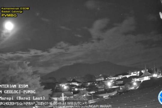 Marapi Kembali Erupsi, Muntahkan Abu Vulkanik Setinggi 1.200 Meter dari Puncak!