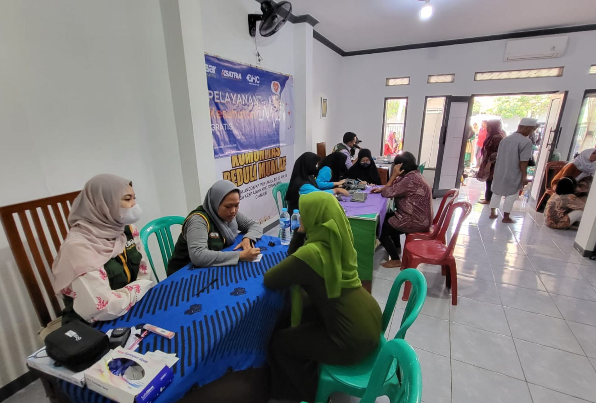 Pelayanan Kesehatan Gratis Bantu Warga Kampung Mualaf Cianjur