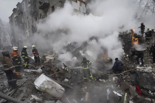 Putin Menggila! Ukraina di Bombardir Tengah Hari Bolong Tanpa Ampun