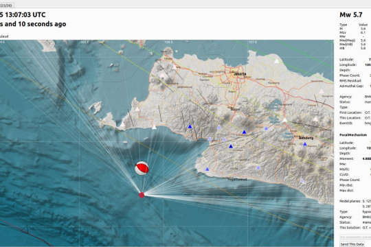 BMKG: Tercatat Sebanyak 15 Kali Gempa Susulan di Bayah-Banten