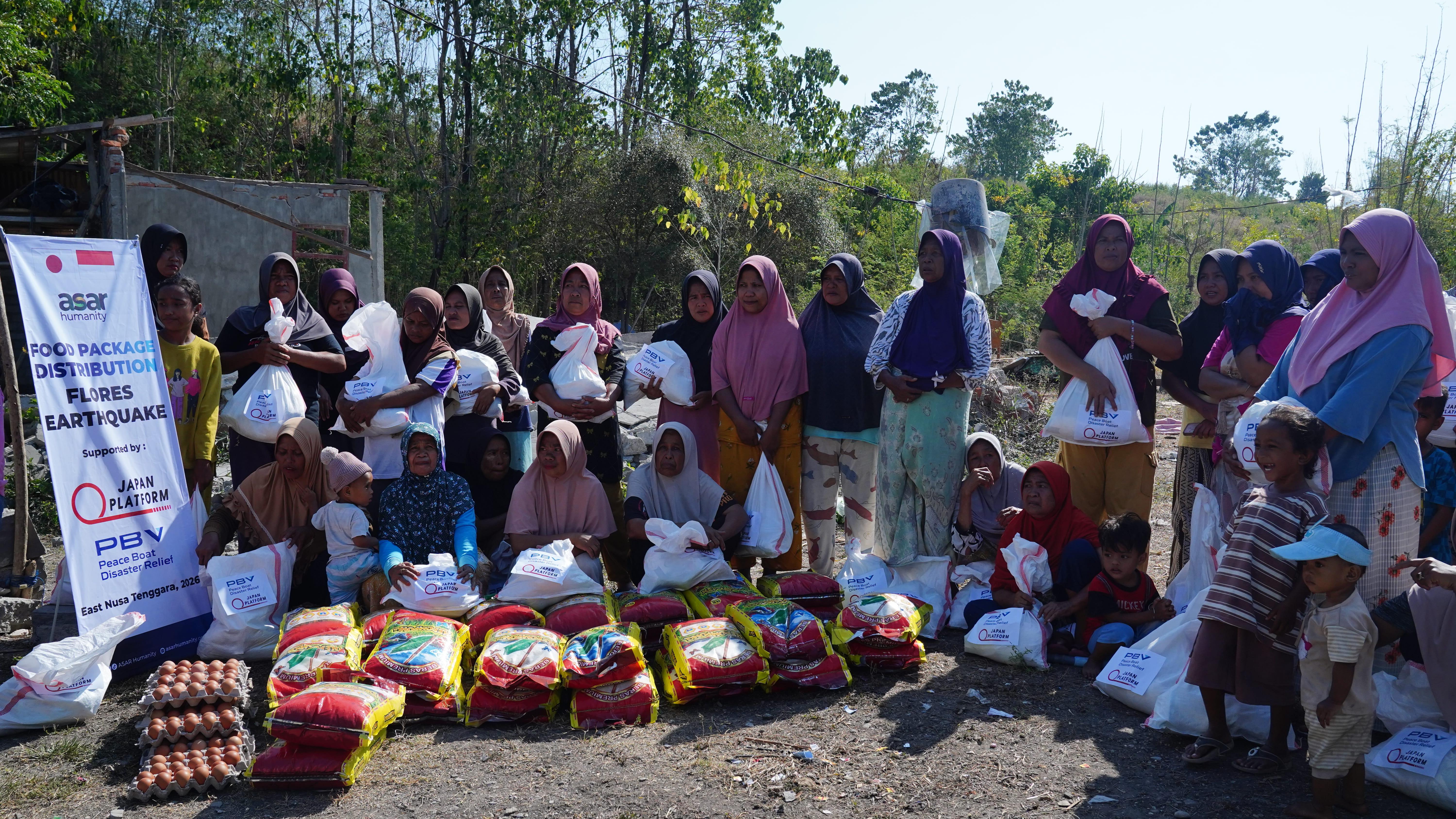 PBV dan Laznas ASAR Humanity Perkuat Respons Kemanusiaan bagi Masyarakat Terdampak Bencana di NTT