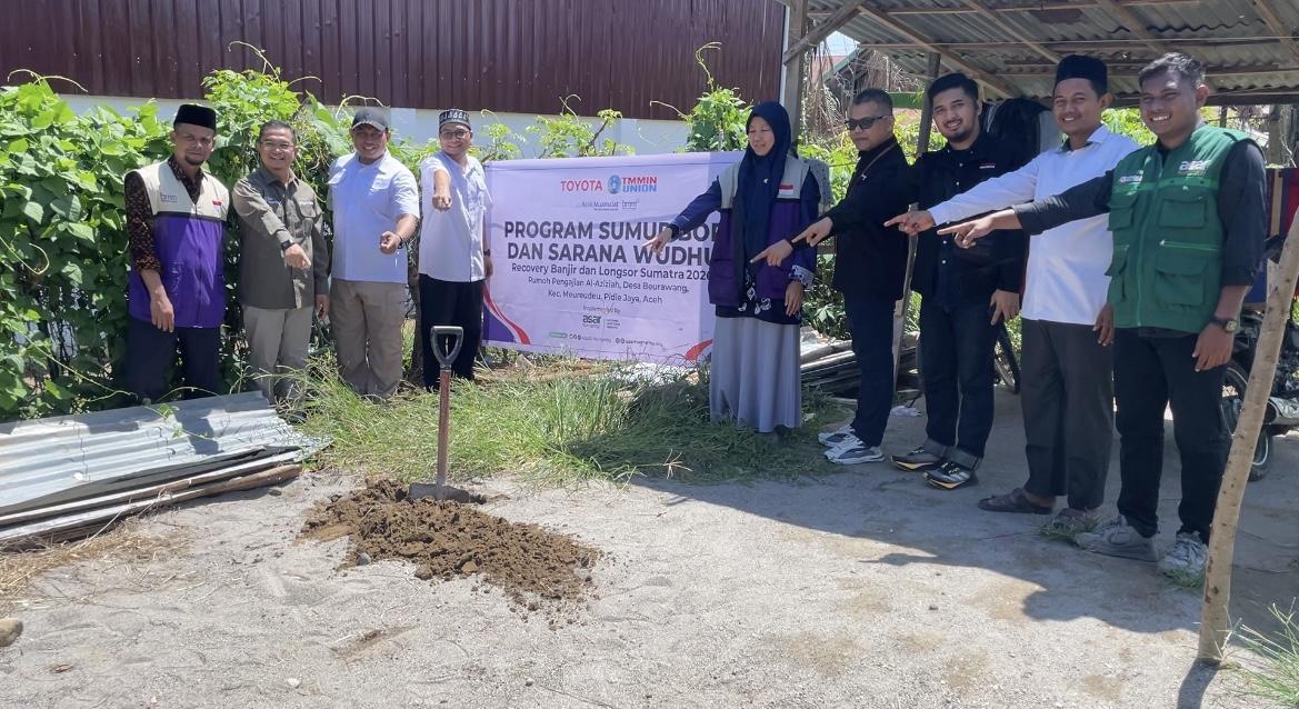 BMI dan BMM Dukung Pemulihan Masyarakat Aceh melalui Akses Air Bersih dan Bantuan Pangan