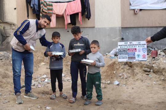 Gotong Royong dari Aceh untuk Palestina: Di Tengah Bencana, Solidaritas Tetap Mengalir