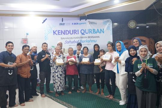 Hangatkan Idul Adha dengan Kebersamaan, BCA Syariah dan ASAR Humanity Gelar “Kenduri Qurban” di Balimester