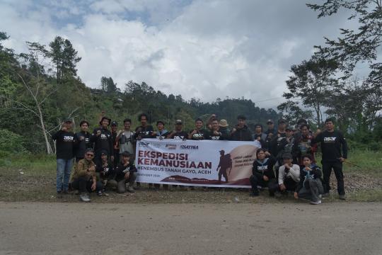 16 Relawan ASAR Humanity Susuri Jalur KKA, Jalan Kaki Tembus Medan Ekstrem Aceh