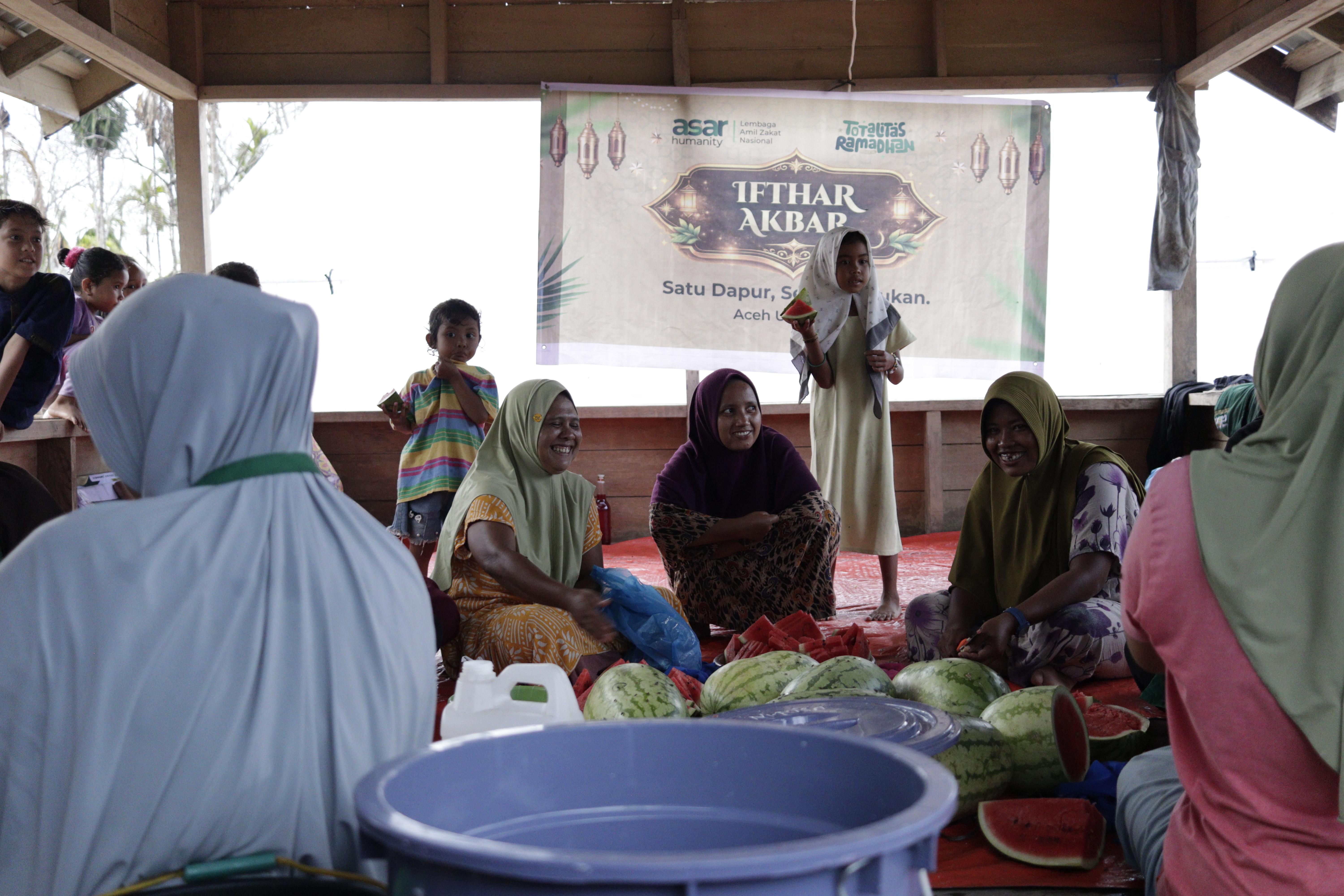 ASAR Humanity Gelar Ekspedisi Kapal Ramadhan ke Dusun Sarah Raja, Aceh Timur