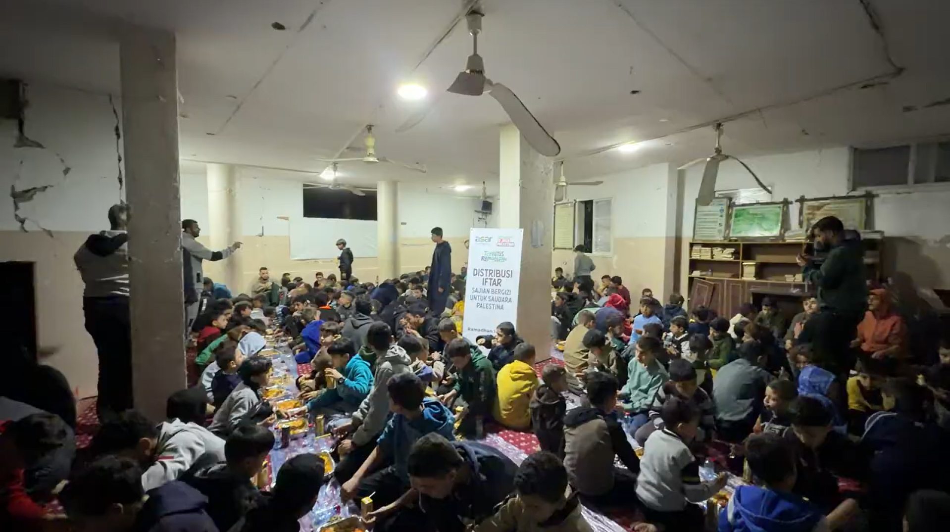 Totalitas Ramadhan di Gaza Tengah: ASAR Humanity Siapkan Ifthar Akbar &amp; Gerai Bahagia Ramadhan di Al-Buraij Camp