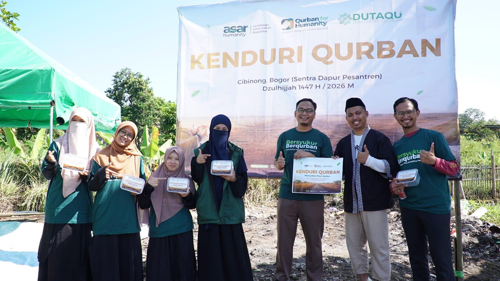 ASAR Humanity dan Duta Quran Gelar Kenduri Qurban untuk Guru Ngaji dan Santri Penghafal Al-Qur’an