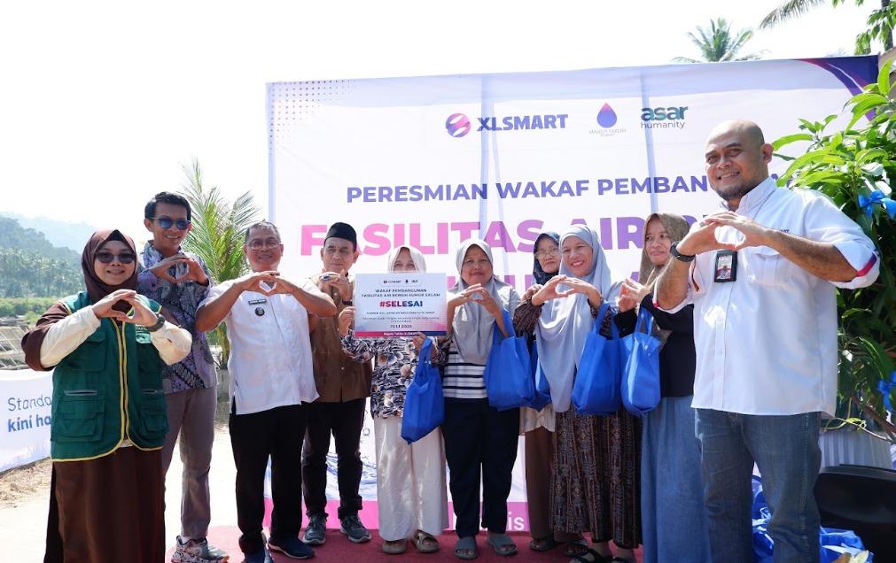 MTXLSMART dan LAZNAS ASAR Humanity Resmikan Sumur Air Bersih untuk Warga Terdampak Bencana di Kota Padang