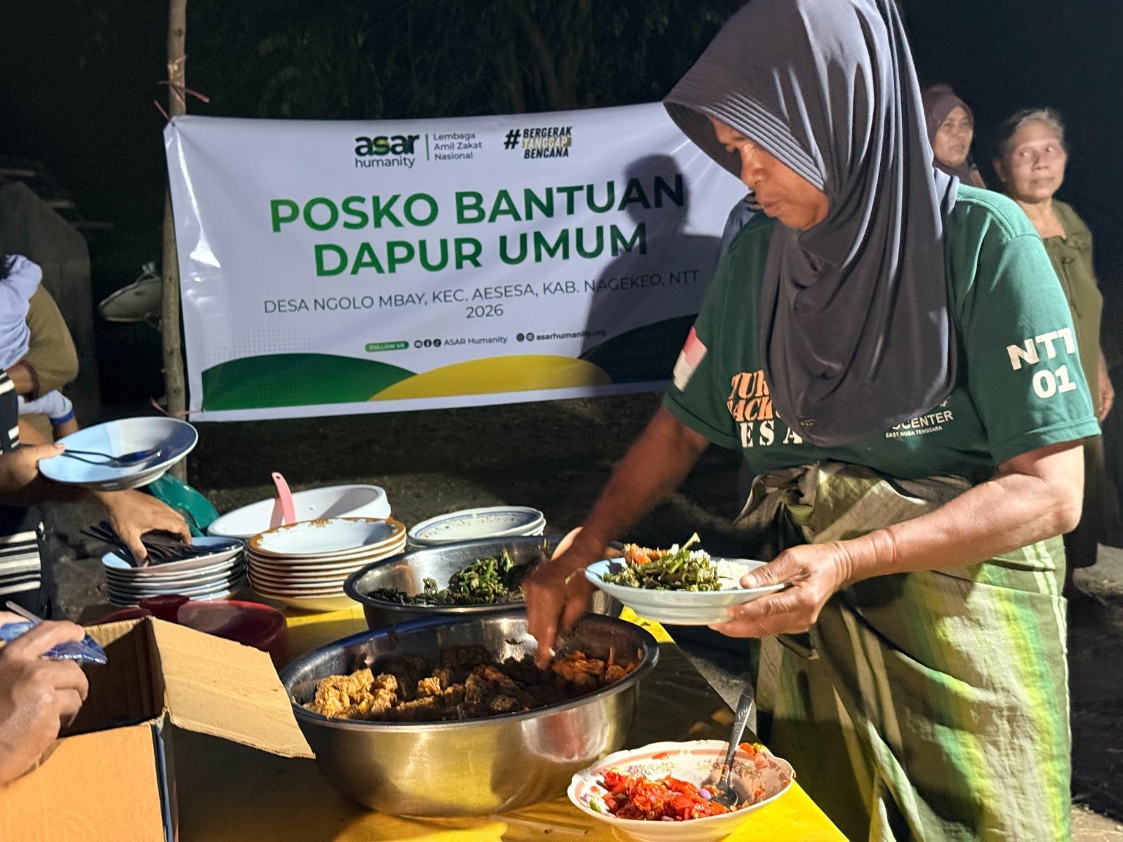 ASAR Humanity Hadirkan Dapur Umum, Air Bersih, dan Selimut untuk Penyintas Gempa NTT