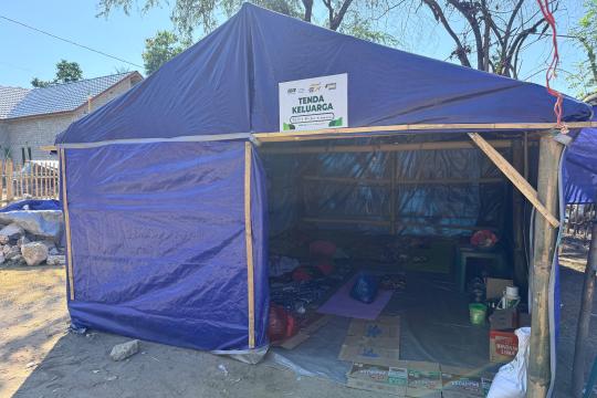 ASAR Humanity Bangun 30 Shelter Keluarga untuk Penyintas Gempa di Desa Pota, Manggarai Timur