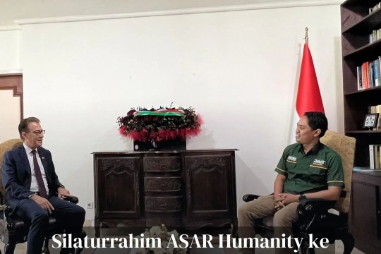 Wakil Dubes Turki Apresiasi Masyarakat Indonesia Atas Bantuan Kemanusian ASAR Humanity