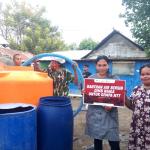CIMB Niaga Bersama ASAR Humanity Salurkan 5.000 Liter Air Bersih untuk 1.500 Warga Terdampak Gempa NTT