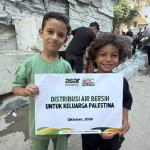 ASAR Humanity Distribusikan 15.000 Liter Air Bersih untuk 360 Keluarga Pengungsi di Gaza Utara