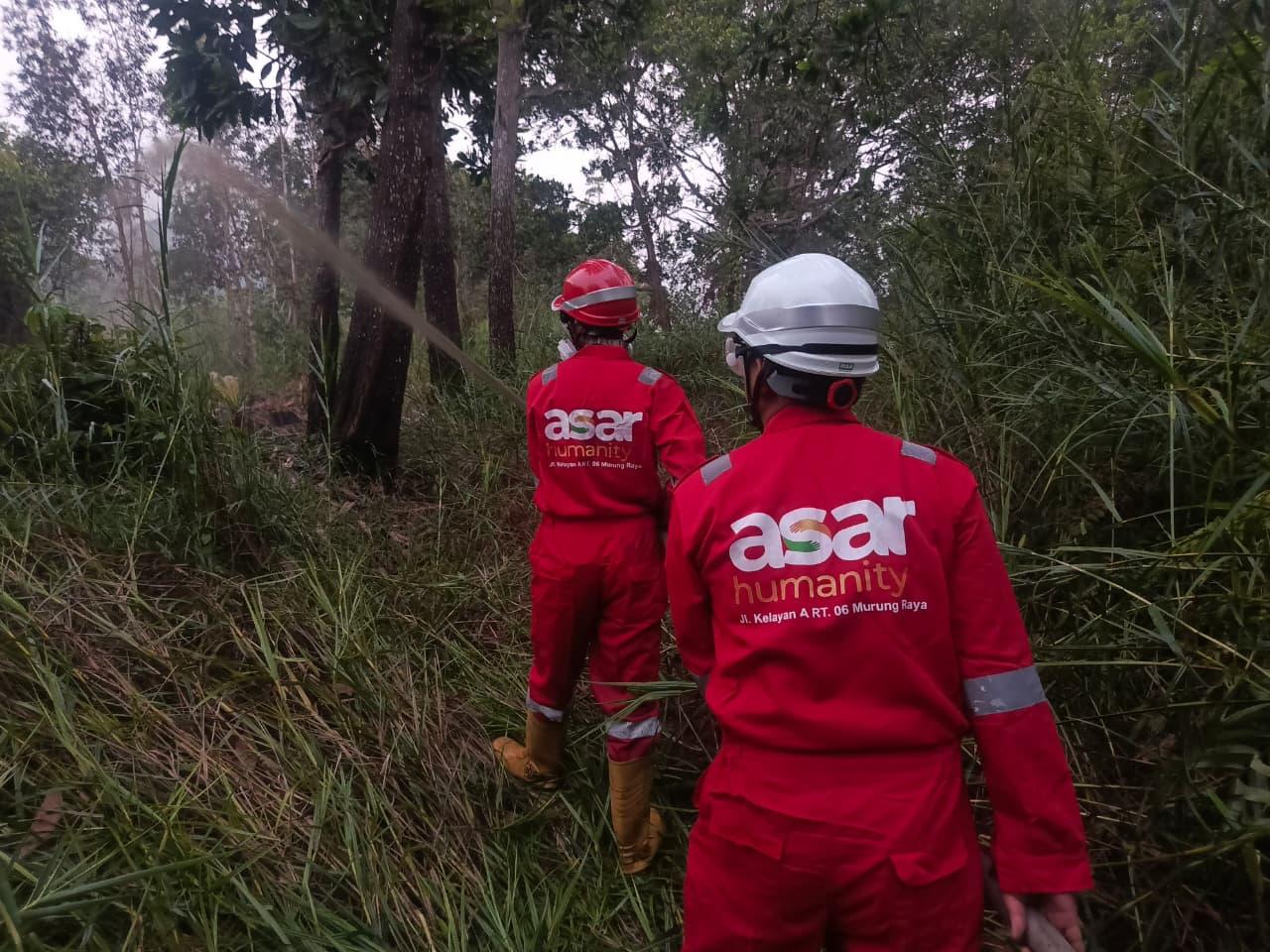 ASAR Humanity Lakukan Pemadaman Karhutla di Kalimantan Selatan, Cegah Api Meluas di Barito Kuala